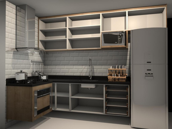 Imagem Apartamento com 2 Quartos à Venda, 60 m² em Vila Linda - Santo André