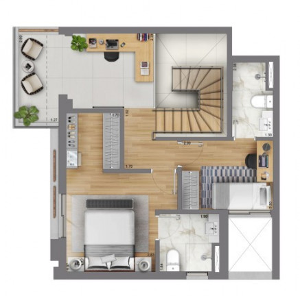 Imagem Apartamento com 1 Quarto à Venda, 63 m² em Pinheiros - São Paulo