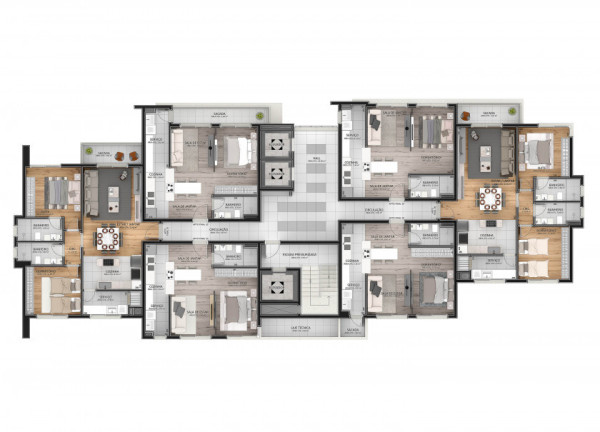 Imagem Apartamento com 2 Quartos à Venda, 88 m² em Santa Catarina - Caxias Do Sul