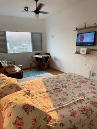 Imagem Kitnet com 1 Quarto para Alugar, 33 m² em Itararé - São Vicente Imagem Kitnet com 1 Quarto para Alugar, 33 m² em Itararé - São Vicente