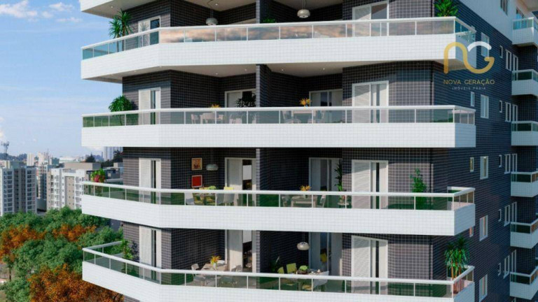 Imagem Apartamento com 1 Quarto à Venda, 43 m² em Mirim - Praia Grande