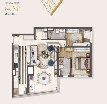 Imagem Apartamento com 2 Quartos à Venda, 85 m² em Paraíso - São Paulo Imagem Apartamento com 2 Quartos à Venda, 85 m² em Paraíso - São Paulo