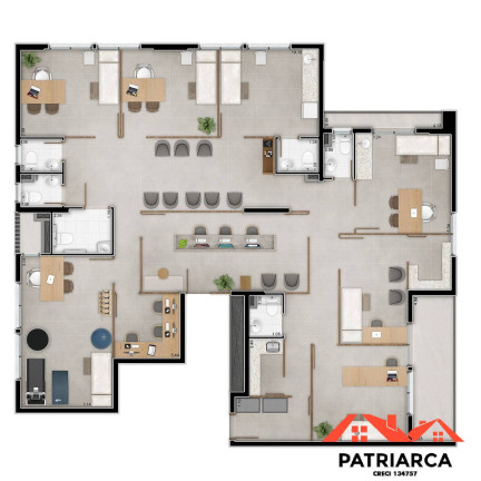 Imagem Sala Comercial à Venda, 32 m² em Botafogo - Campinas