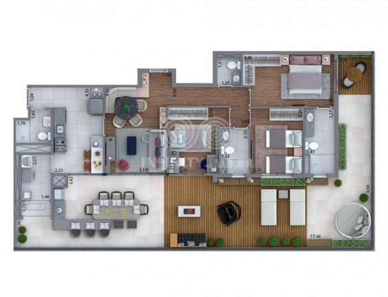 Imagem Apartamento com 3 Quartos à Venda, 159 m² em Tatuapé - São Paulo