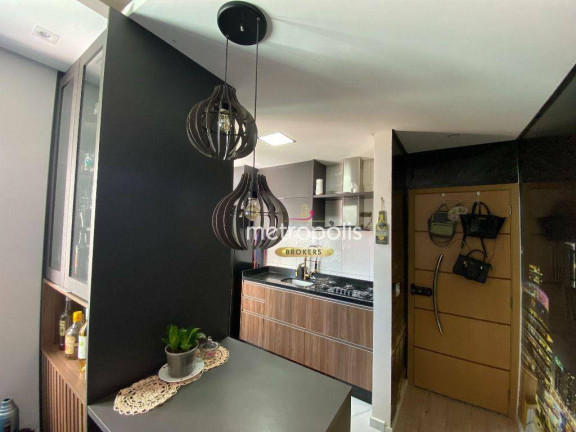 Imagem Cobertura com 2 Quartos à Venda, 100 m² em Vila Scarpelli - Santo André