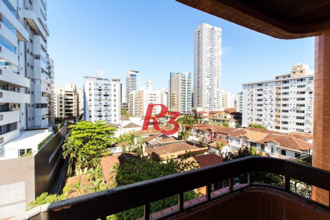 Apartamento com 3 Quartos à Venda ou Locação, 118 m² em Gonzaga - Santos