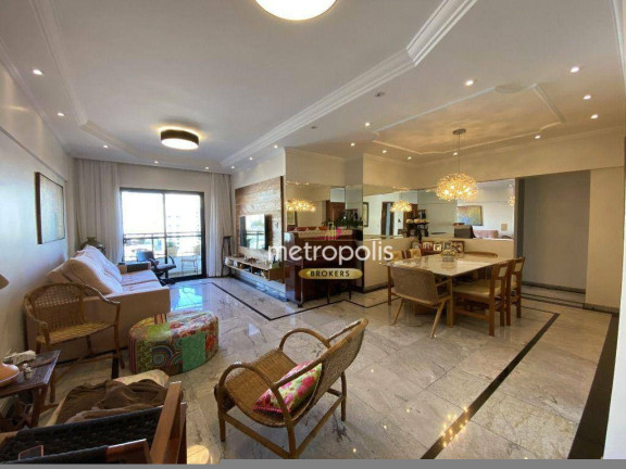 Apartamento com 3 Quartos à Venda, 117 m² em Santa Paula - São Caetano Do Sul
