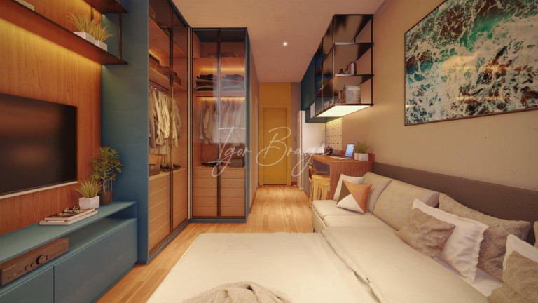 Imagem Cobertura com 1 Quarto à Venda, 29 m² em Novo Mundo - Curitiba Imagem Cobertura com 1 Quarto à Venda, 29 m² em Novo Mundo - Curitiba