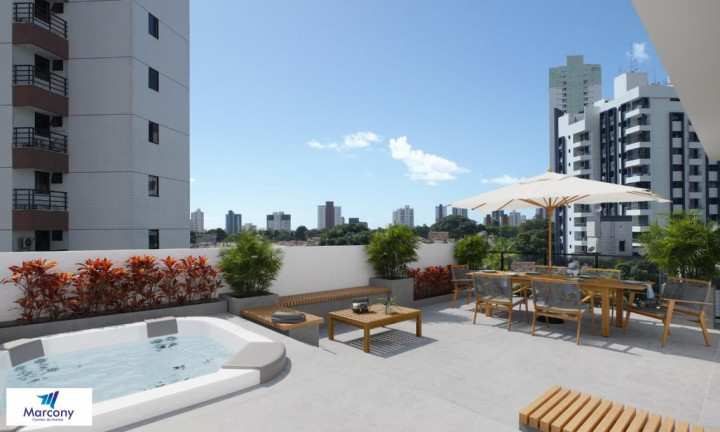 Apartamento com 1 Quarto à Venda, 32 m² em Brisamar - João Pessoa