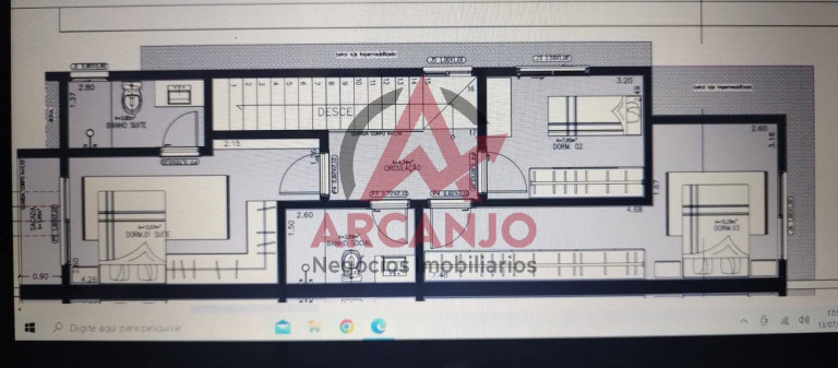 Imagem Casa com 3 Quartos à Venda, 128 m² em Jardim Dos Pinheiros - Atibaia