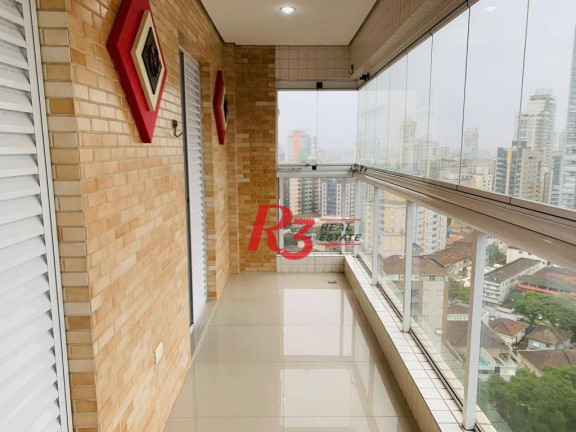 Imagem Apartamento com 3 Quartos à Venda, 134 m² em Gonzaga - Santos
