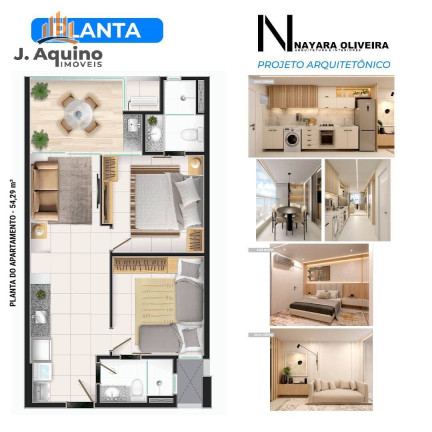 Imagem Apartamento com 2 Quartos à Venda, 54 m² em Praia De Iracema - Fortaleza Imagem Apartamento com 2 Quartos à Venda, 54 m² em Praia De Iracema - Fortaleza