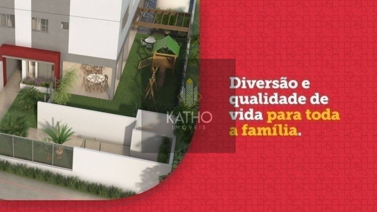 Imagem Apartamento com 2 Quartos à Venda, 43 m² em Vila Paris - Contagem