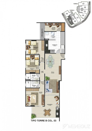 Imagem Apartamento com 3 Quartos à Venda, 102 m² em Praia Do Morro - Guarapari Imagem Apartamento com 3 Quartos à Venda, 102 m² em Praia Do Morro - Guarapari