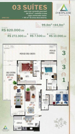 Imagem Apartamento com 2 Quartos à Venda, 72 m² em Jardim Glória - Juiz De Fora