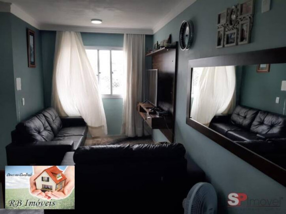 Apartamento com 3 Quartos à Venda, 54 m² em Canhema - Diadema