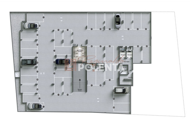 Imagem Apartamento com 2 Quartos à Venda, 65 m² em Comerciário - Criciúma Imagem Apartamento com 2 Quartos à Venda, 65 m² em Comerciário - Criciúma