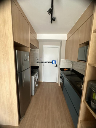 Imagem Apartamento com 1 Quarto para Alugar, 28 m² em Brooklin Paulista - São Paulo