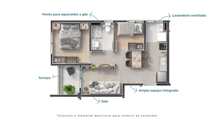 Imagem Apartamento com 2 Quartos à Venda, 43 m² em Mooca - São Paulo