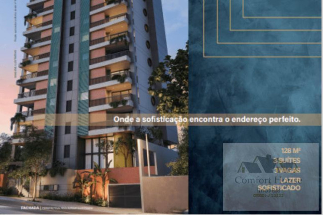 Imagem Apartamento com 3 Quartos à Venda, 128 m² em Jardim - Santo André Imagem Apartamento com 3 Quartos à Venda, 128 m² em Jardim - Santo André