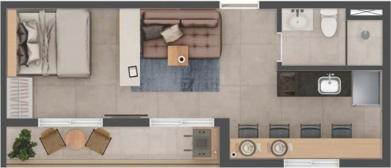 Imagem Apartamento com 2 Quartos à Venda, 33 m² em Nossa Senhora Do ó - São Paulo