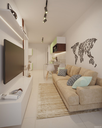 Imagem Imóvel com 1 Quarto à Venda,  em Portão - Curitiba