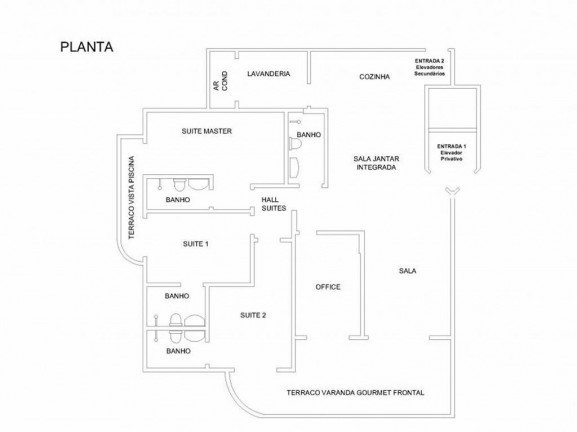 Imagem Apartamento com 4 Quartos à Venda ou Locação, 210 m² em Caicara - Praia Grande