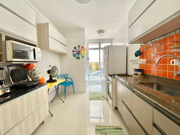 Imagem Apartamento com 1 Quarto à Venda, 55 m² em Tombo - Guarujá