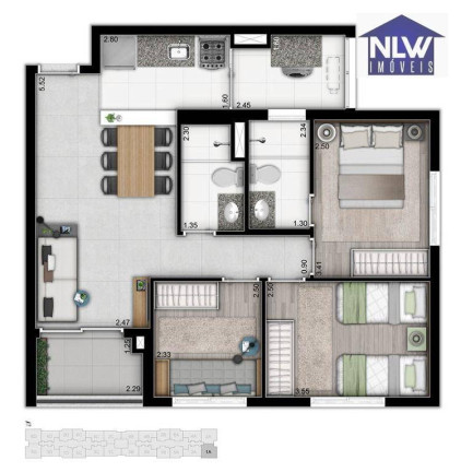 Imagem Apartamento com 3 Quartos à Venda, 68 m² em Butantã - São Paulo