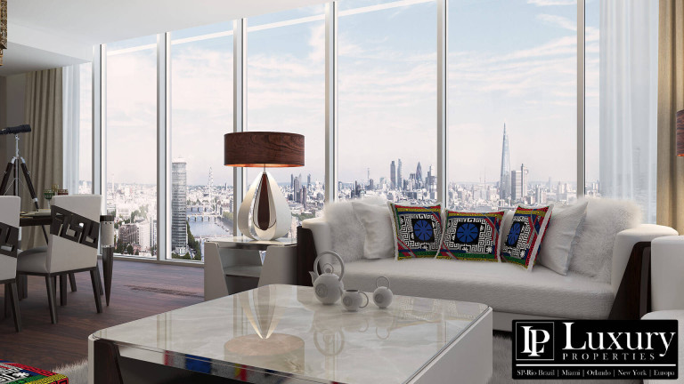 Imagem Apartamento à Venda, em Nine Elms - London Imagem Apartamento à Venda, em Nine Elms - London