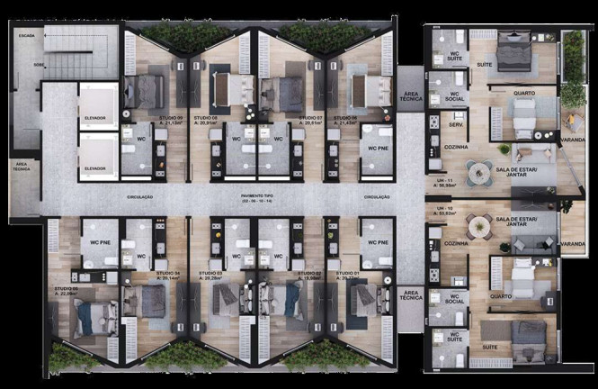 Imagem Apartamento com 2 Quartos à Venda, 53 m² em Manaíra - João Pessoa Imagem Apartamento com 2 Quartos à Venda, 53 m² em Manaíra - João Pessoa