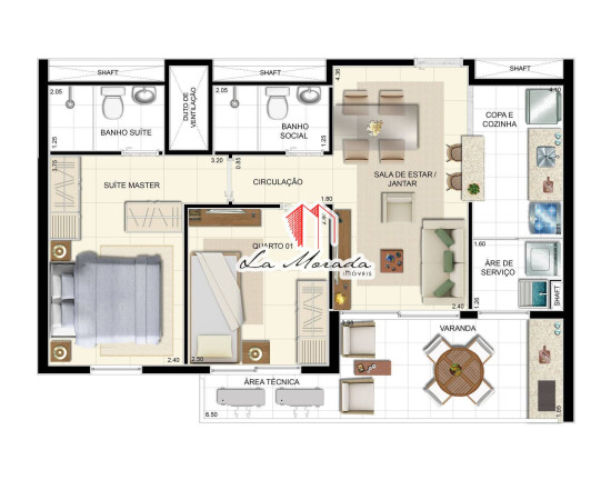 Imagem Apartamento com 3 Quartos à Venda, 73 m² em Planalto - Manaus