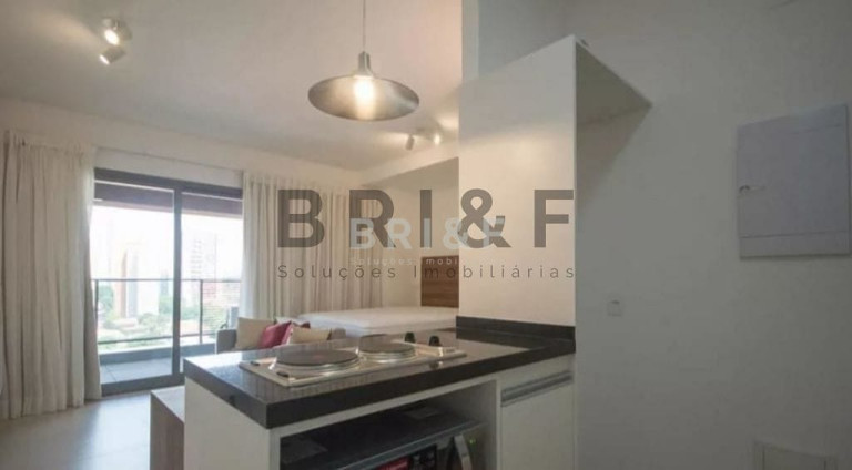 Imagem Apartamento com 1 Quarto para Alugar, 40 m² em Brooklin - São Paulo Imagem Apartamento com 1 Quarto para Alugar, 40 m² em Brooklin - São Paulo