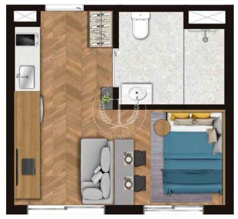 Imagem Apartamento com 1 Quarto à Venda, 25 m² em Vila Pompéia - São Paulo