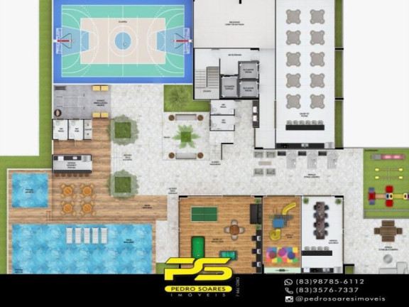 Imagem Apartamento com 2 Quartos à Venda, 62 m² em Brisamar - João Pessoa Imagem Apartamento com 2 Quartos à Venda, 62 m² em Brisamar - João Pessoa