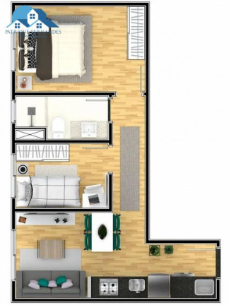 Imagem Apartamento com 2 Quartos à Venda, 35 m² em Vila Re - São Paulo Imagem Apartamento com 2 Quartos à Venda, 35 m² em Vila Re - São Paulo