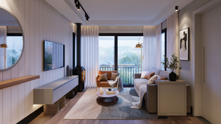 Imagem Imóvel com 2 Quartos à Venda, 55 m² em Centro - Canela Imagem Imóvel com 2 Quartos à Venda, 55 m² em Centro - Canela