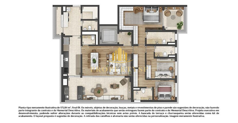 Imagem Apartamento com 3 Quartos à Venda, 173 m² em Perdizes - São Paulo