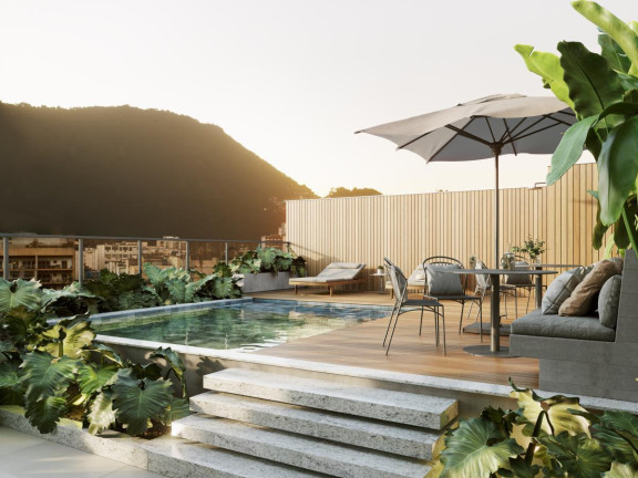 Imagem Apartamento com 3 Quartos à Venda, 117 m² em Humaitá - Rio De Janeiro