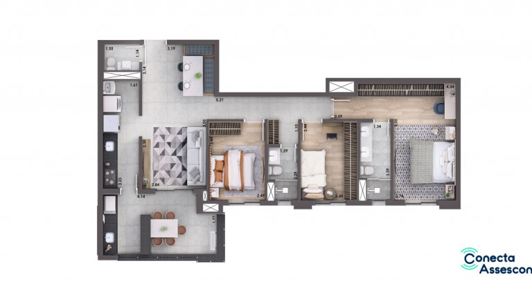 Imagem Imóvel com 3 Quartos à Venda, 105 m² em Residencial Amazonas - Franca Imagem Imóvel com 3 Quartos à Venda, 105 m² em Residencial Amazonas - Franca