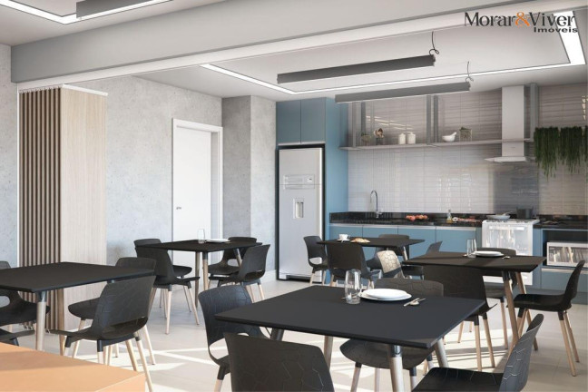 Imagem Apartamento com 1 Quarto à Venda, 32 m² em Cristo Rei - Curitiba