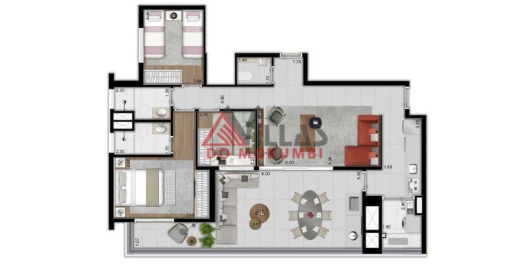 Imagem Apartamento com 3 Quartos à Venda, 81 m² em Vila Olímpia - São Paulo