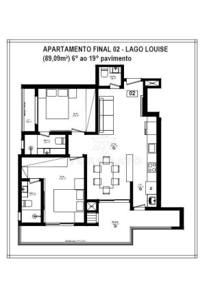 Imagem Apartamento com 2 Quartos à Venda, 89 m² em Fazenda - Itajaí