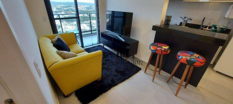 Imagem Apartamento com 1 Quarto à Venda ou Locação, 48 m² em Parque Campolim - Sorocaba