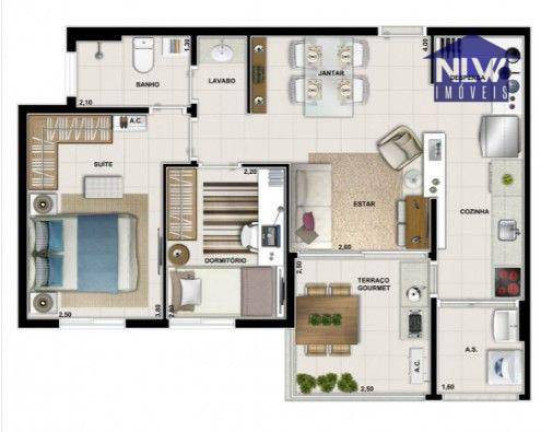 Imagem Apartamento com 2 Quartos à Venda, 58 m² em Vila Andrade - São Paulo
