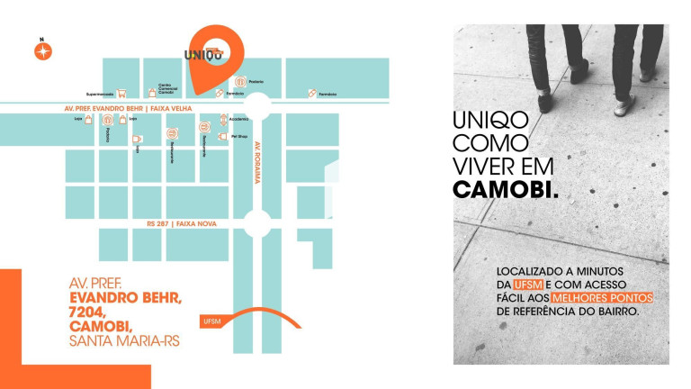Imagem Apartamento com 2 Quartos à Venda, 66 m² em Camobi - Santa Maria