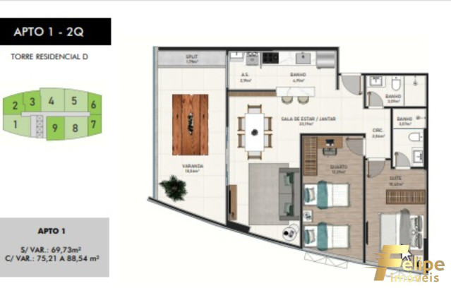 Imagem Imóvel com 2 Quartos à Venda, 88 m² em Centro - Guarapari Imagem Imóvel com 2 Quartos à Venda, 88 m² em Centro - Guarapari