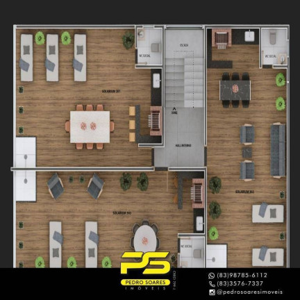 Imagem Apartamento com 2 Quartos à Venda, 55 m² em Jardim Cidade Universitária - João Pessoa Imagem Apartamento com 2 Quartos à Venda, 55 m² em Jardim Cidade Universitária - João Pessoa