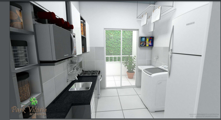 Imagem Apartamento com 2 Quartos para Alugar, 46 m² em Tenoné - Belém