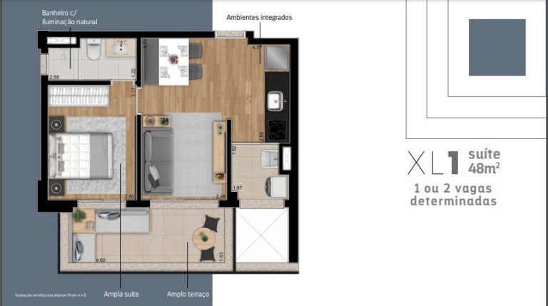 Imagem Imóvel com 1 Quarto à Venda, 49 m² em Pinheiros - São Paulo Imagem Imóvel com 1 Quarto à Venda, 49 m² em Pinheiros - São Paulo